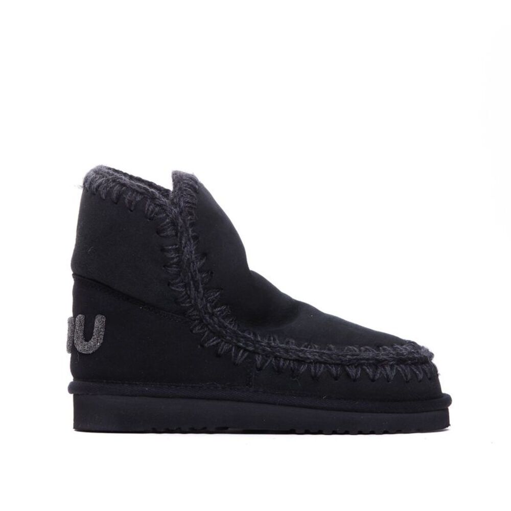 Mou Women Eskimo 18 Glitter Logo Ankle Boots